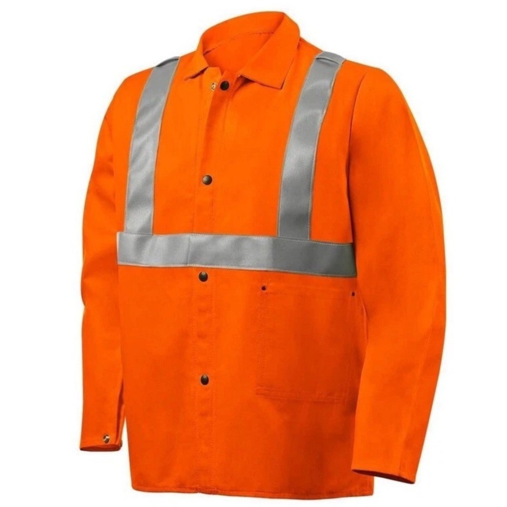 Steiner 1040RS-3X Orange FR Cotton Jacket with FR Silver Reflectives 3XL New